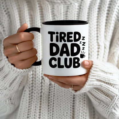 Tired Dad Club Mug