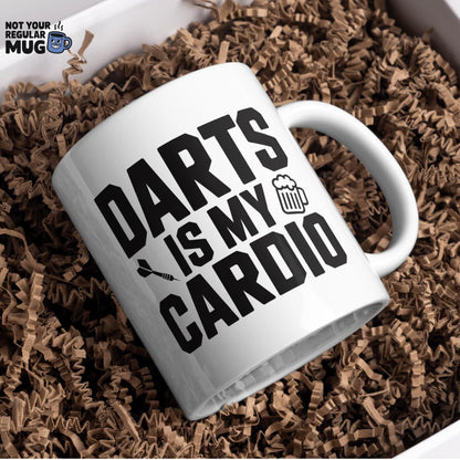 Darts Is My Cardio Mug