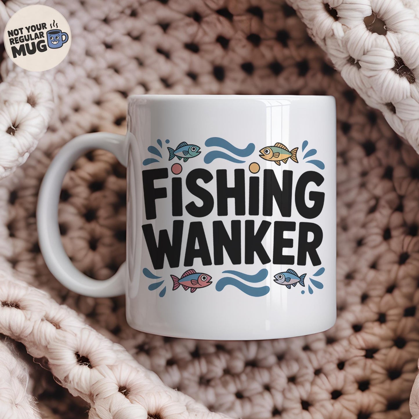 Fishing Wanker Mug