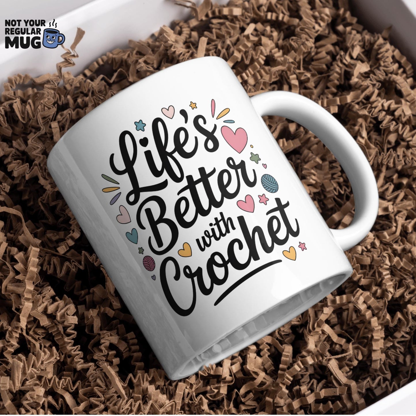 Life’s Better With Crochet Mug