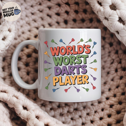 World’s Worst Darts Player Mug