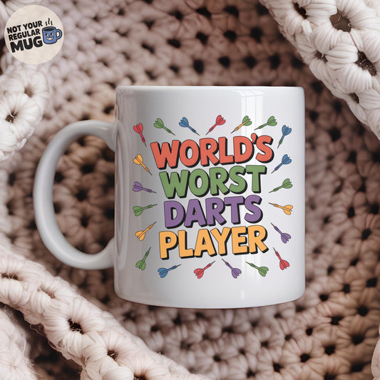 World’s Worst Darts Player Mug