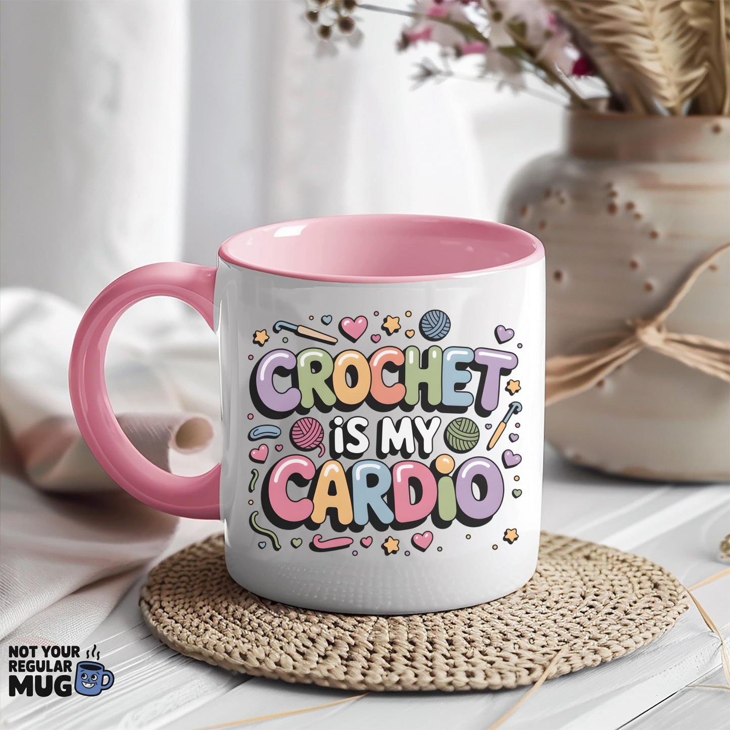 Crochet Is My Cardio Mug