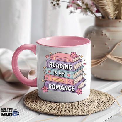 Reading Is My Romance Book Lover Mug