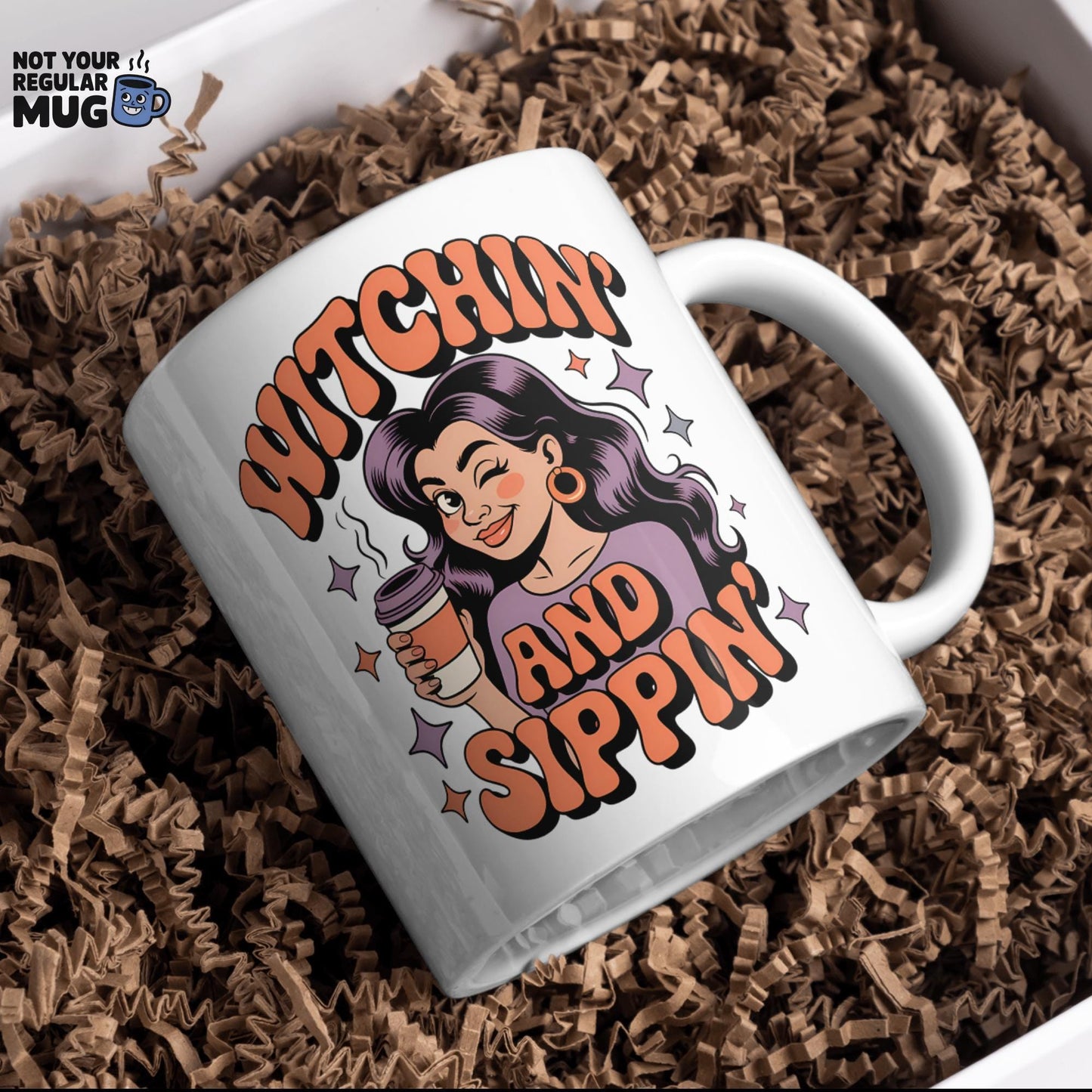 Witchin’ and Sippin' Halloween Mug