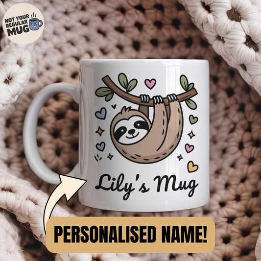 Custom Sloth Mug