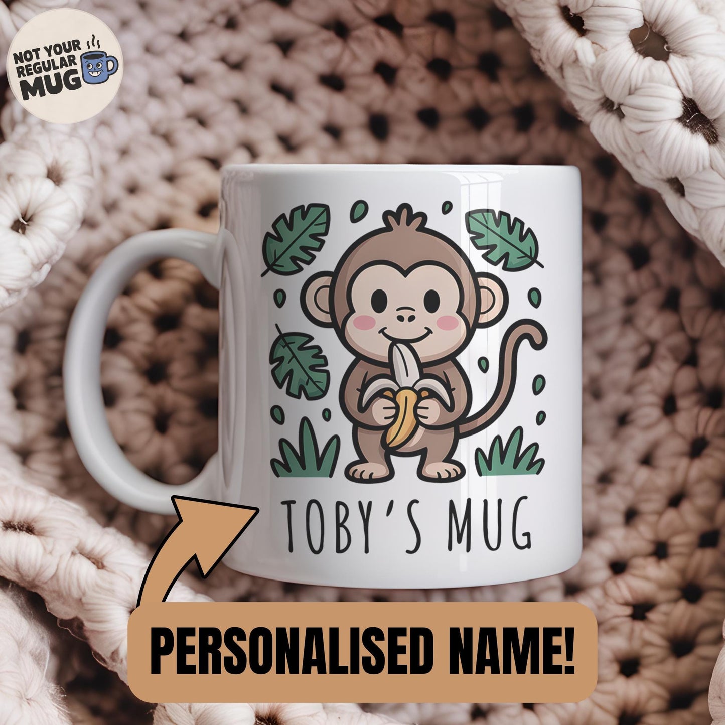 Custom Monkey Mug