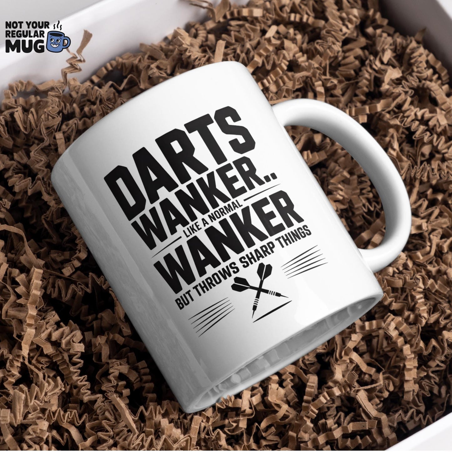 Darts Wanker Mug