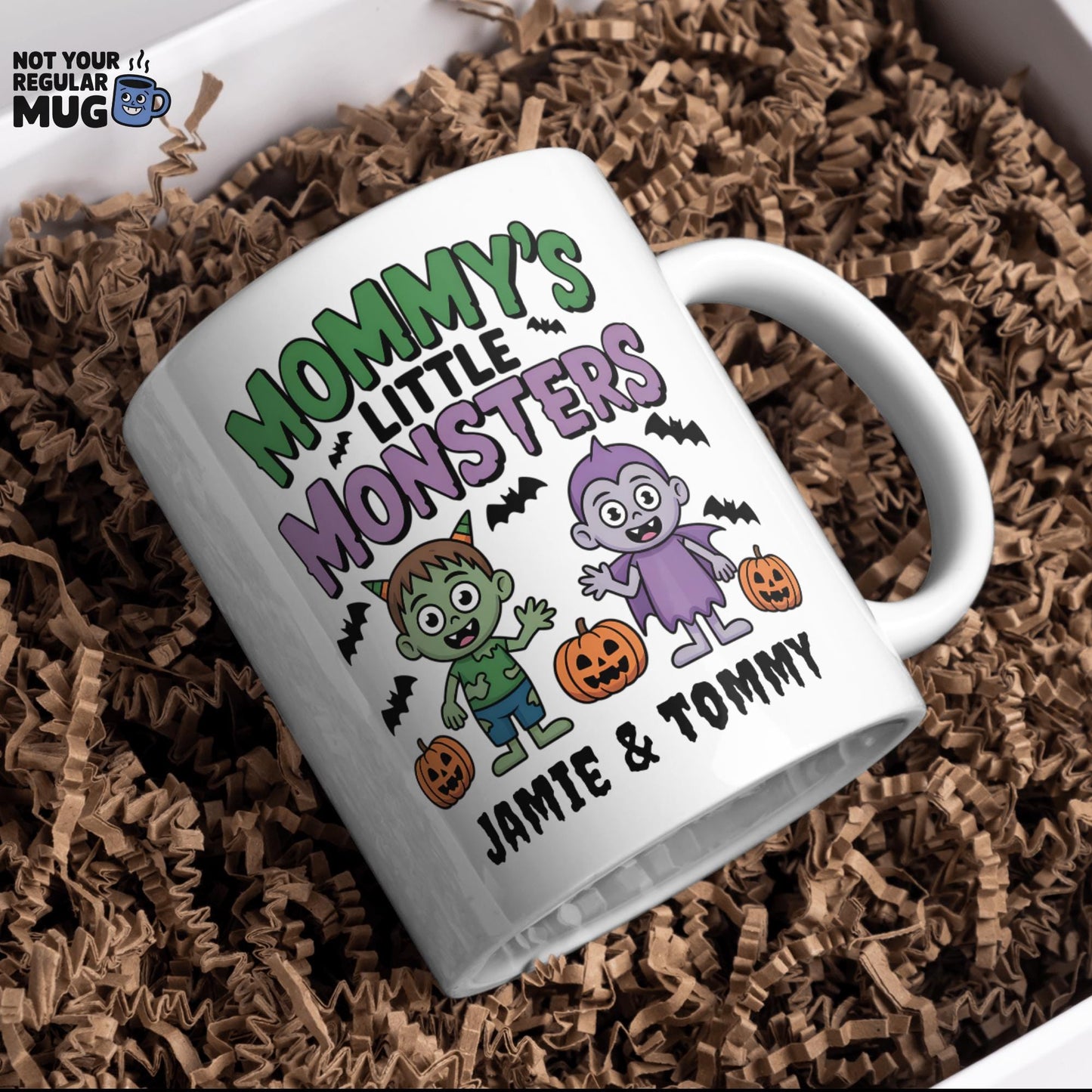 Personalised Mommy’s Little Monsters Halloween Mug