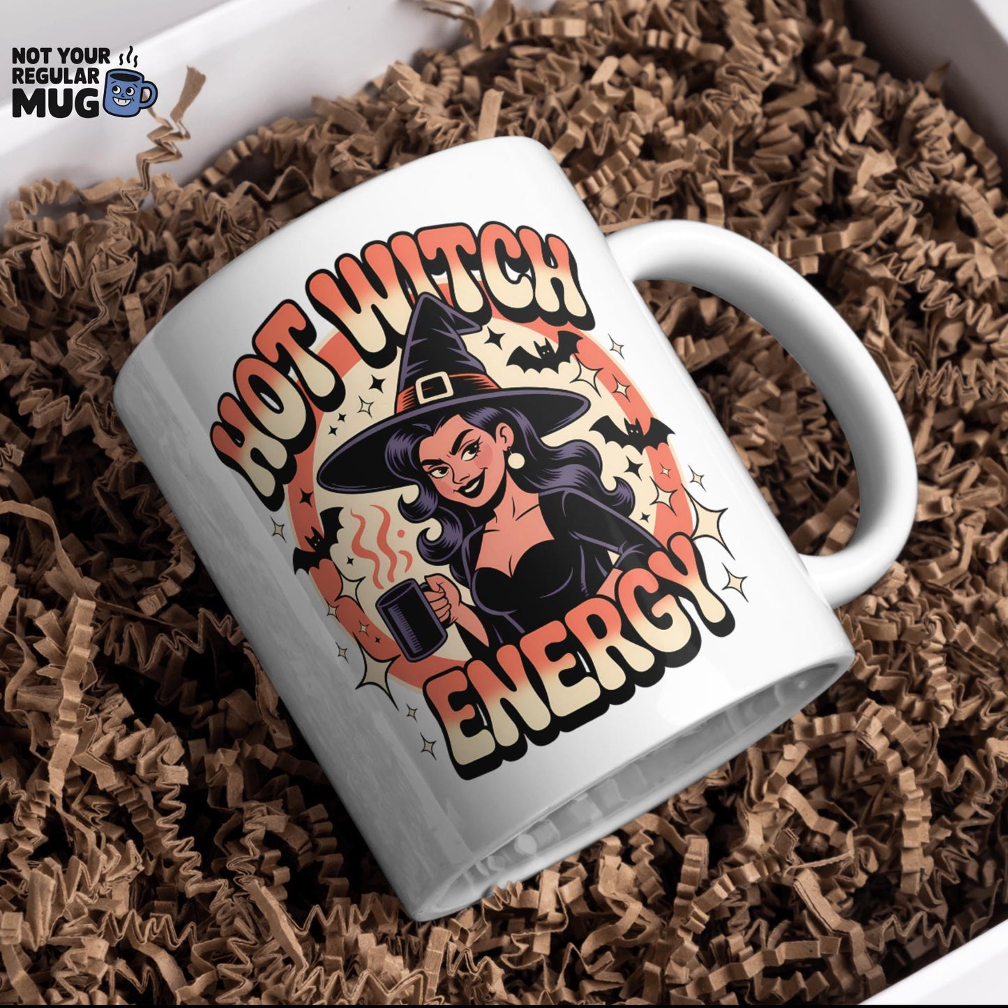 Hot Witch Energy Halloween Mug