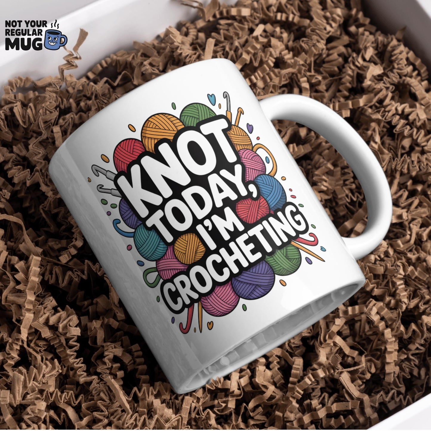 Knot Today I’m Crocheting Mug