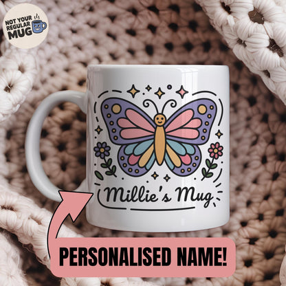 Custom Butterfly Mug