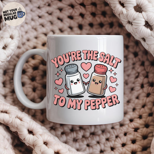 You’re The Salt To My Pepper Valentine’s Day Mug