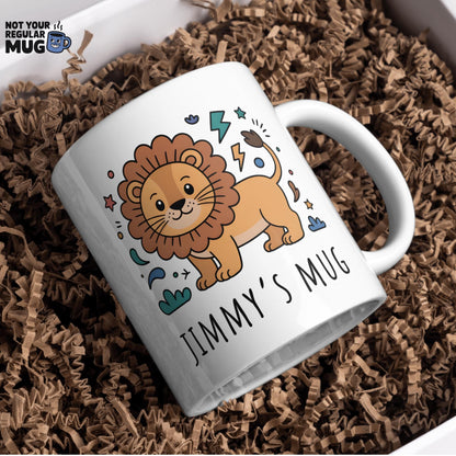 Custom Lion Mug