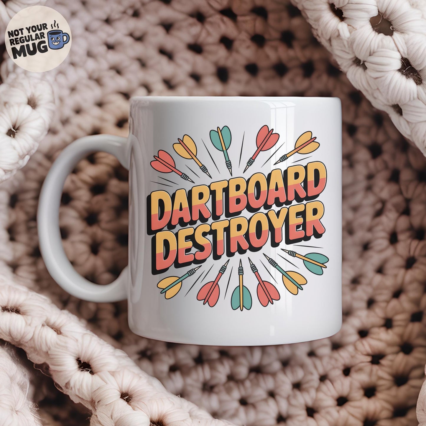 Dartboard Destroyer Mug