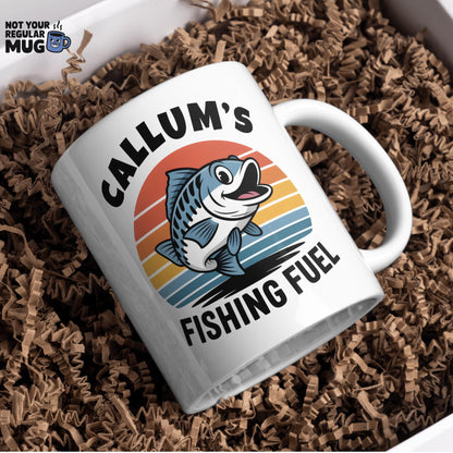 Personalised Fishing Mug - Custom Fisherman Gift