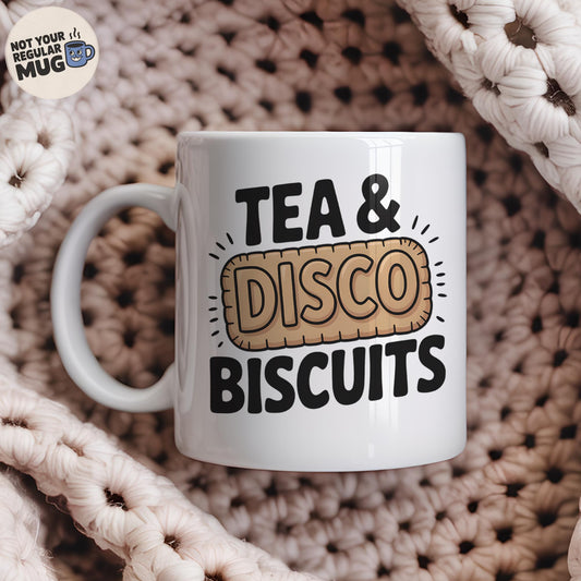 Tea & Disco Biscuits DJ Mug