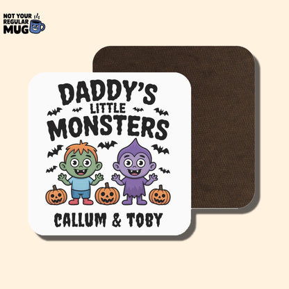Personalised Daddy’s Little Monsters Halloween Mug