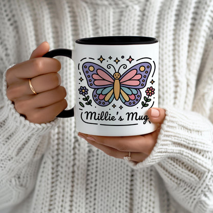 Custom Butterfly Mug