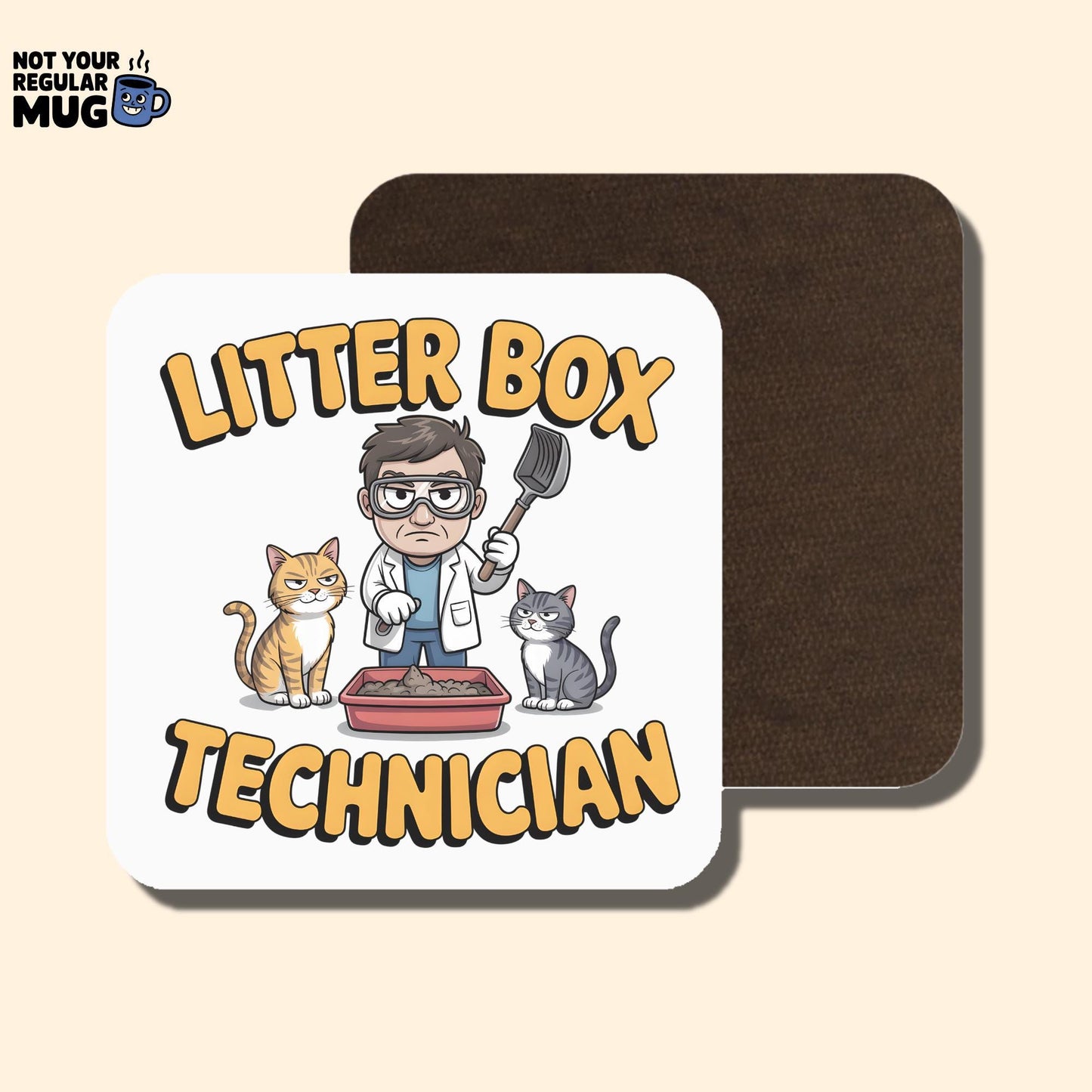 Litter Box Technician Cat Mug