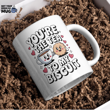 You’re The Tea To My Biscuit Valentine’s Day Mug