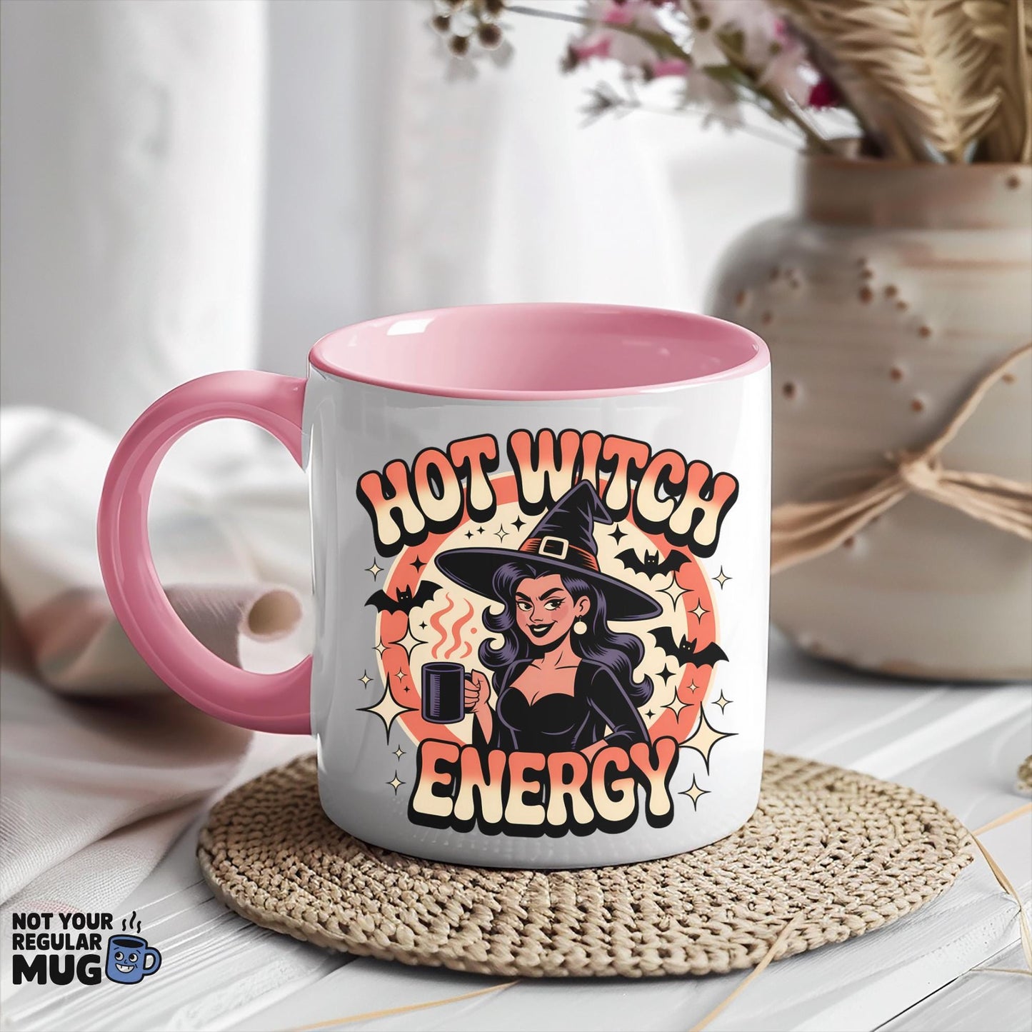 Hot Witch Energy Halloween Mug
