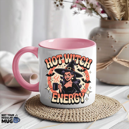 Hot Witch Energy Halloween Mug