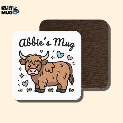 Custom Highland Cow Mug