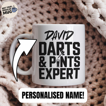 Custom Darts & Pints Expert Mug