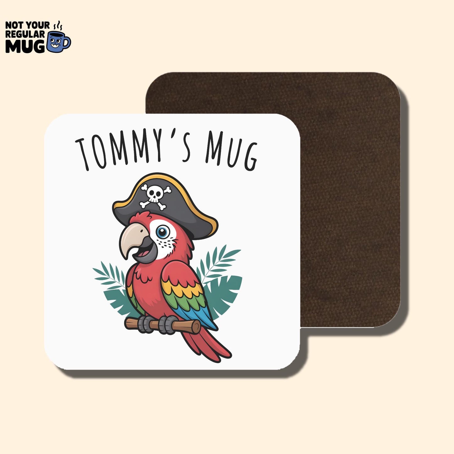 Custom Pirate Parrot Mug