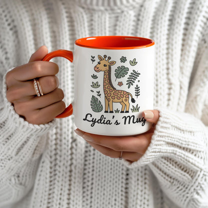 Custom Giraffe Mug