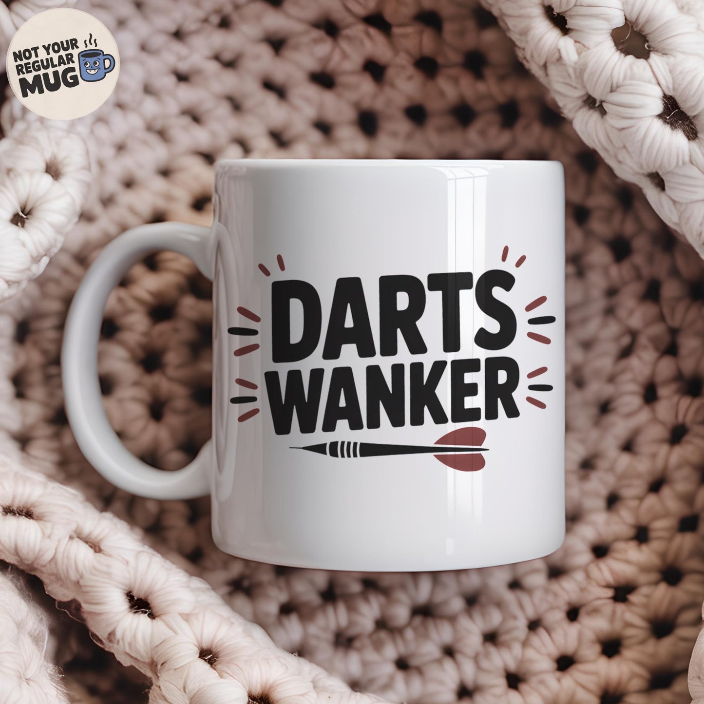 Darts Wanker Mug