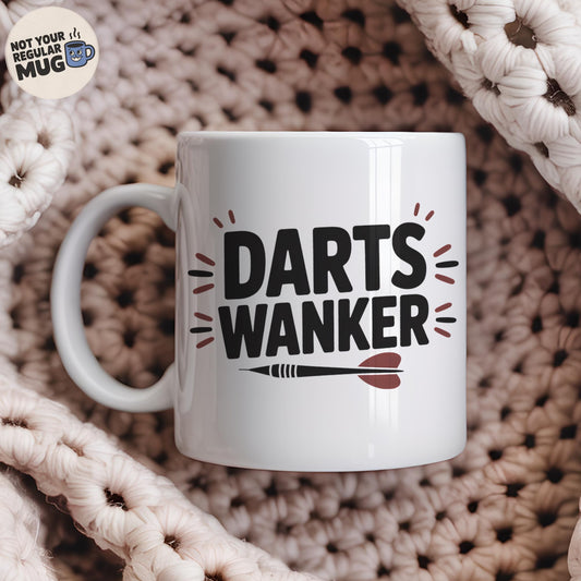 Darts Wanker Mug