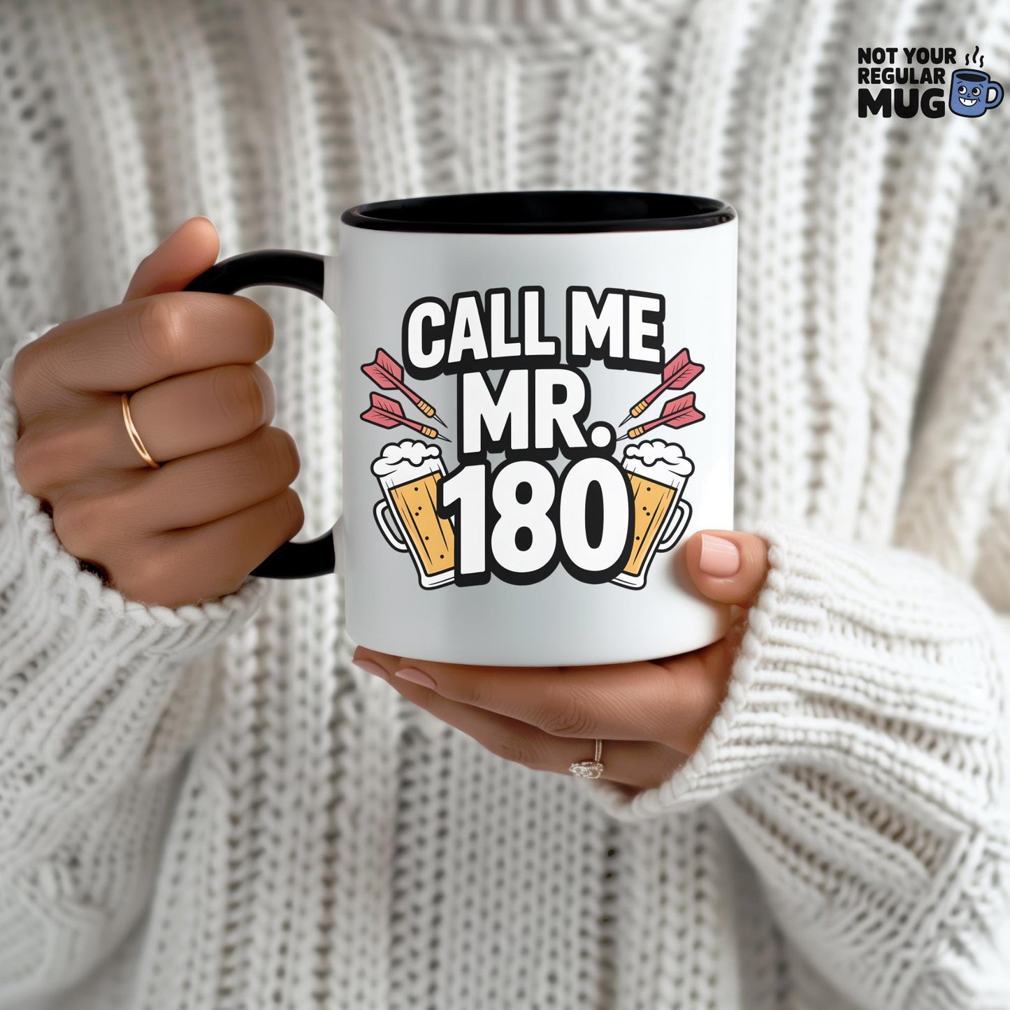 Call Me Mr. 180 Darts Mug