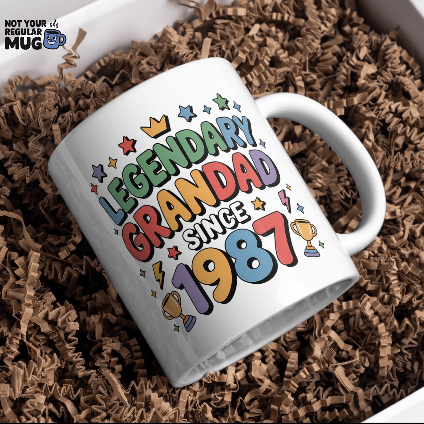 Legendary Grandad Since 'Year' Mug