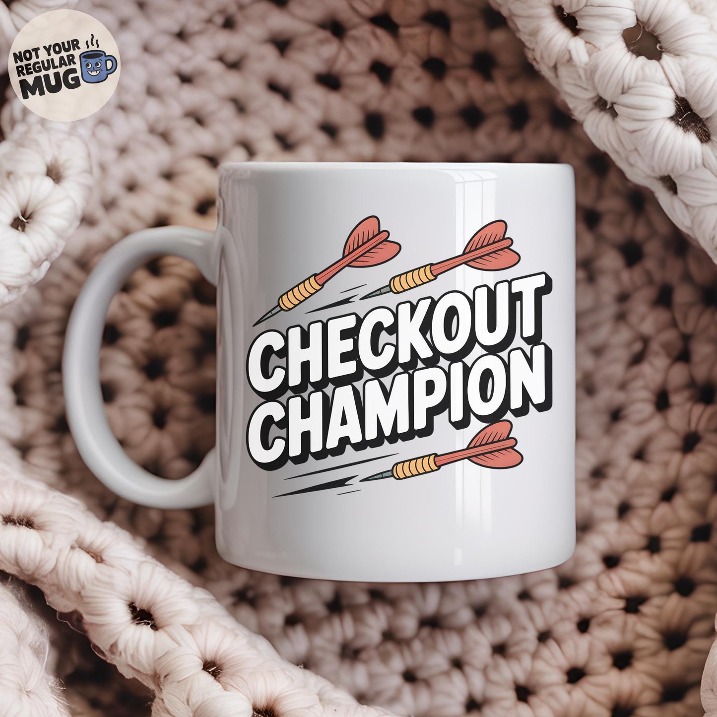Checkout Champion Darts Mug