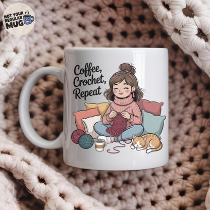 Coffee Crochet Repeat Crochet Mug