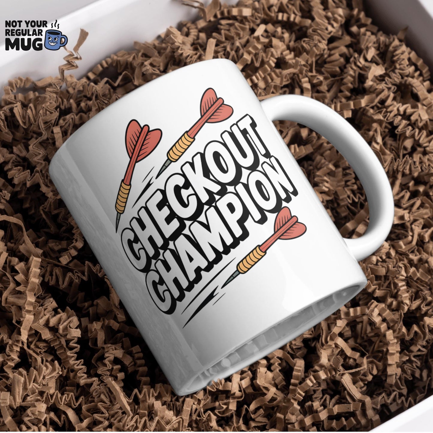 Checkout Champion Darts Mug