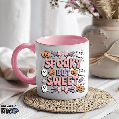 Spooky But Sweet Coquette Halloween Mug