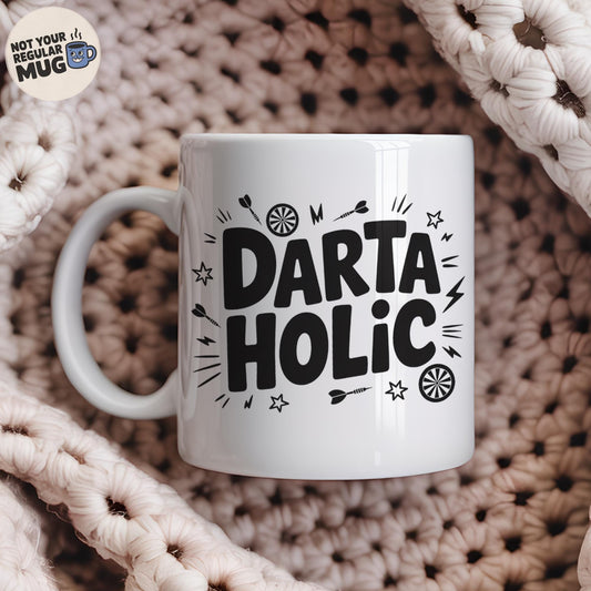 Dartaholic Darts Mug