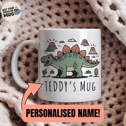 Custom Stegosaurus Mug