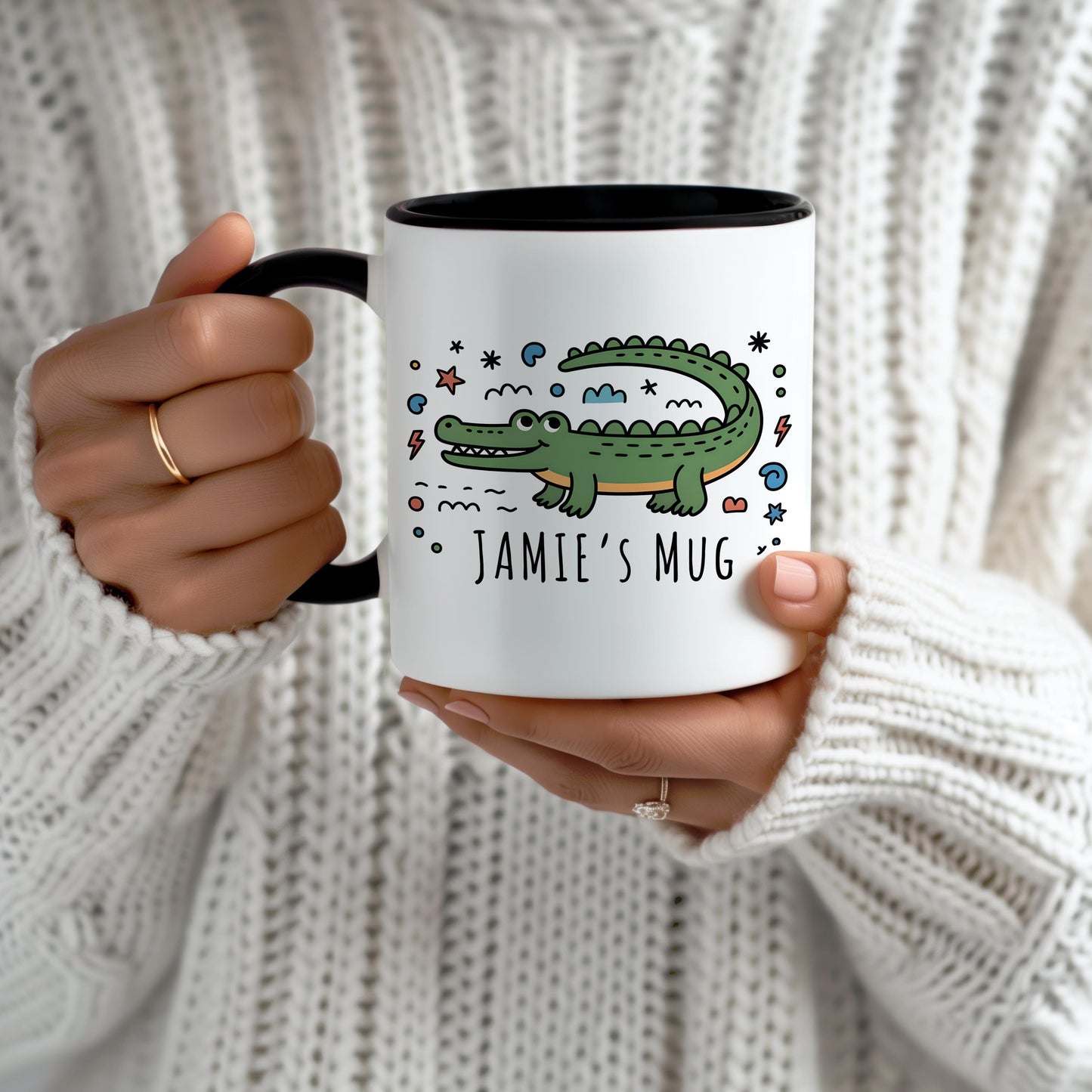 Custom Crocodile Mug