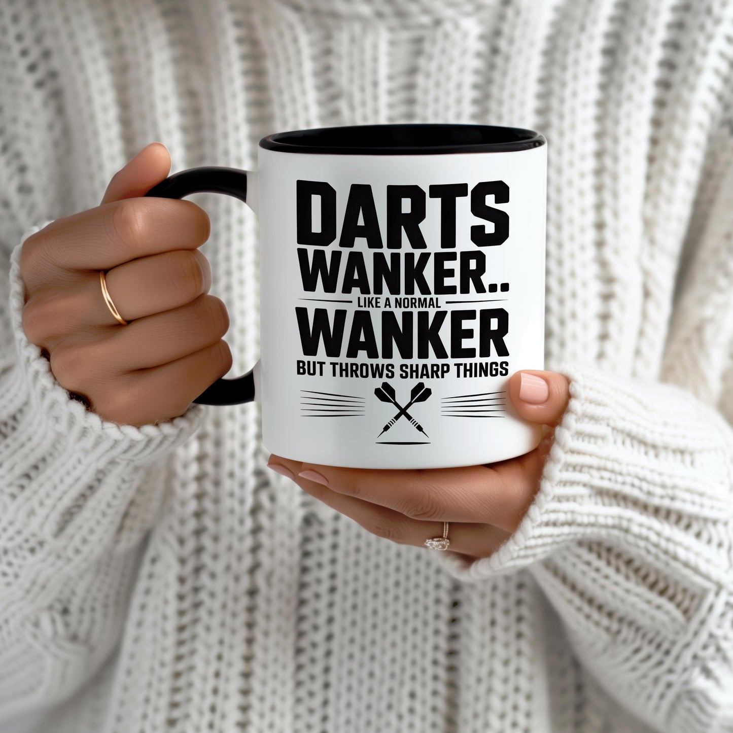 Darts Wanker Mug