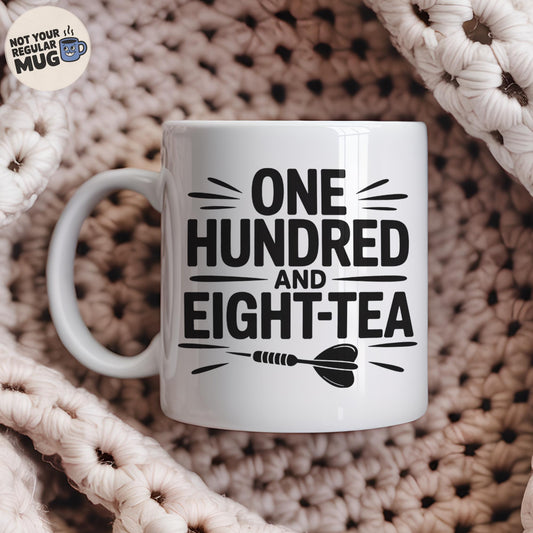 One Hundred And Eight-Tea Darts Mug