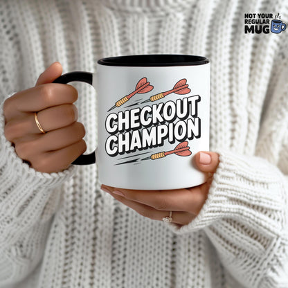 Checkout Champion Darts Mug