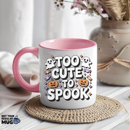 Too Cute to Spook Halloween Mug