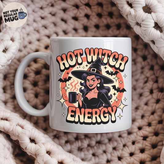 Hot Witch Energy Halloween Mug