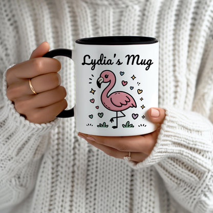 Custom Flamingo Mug