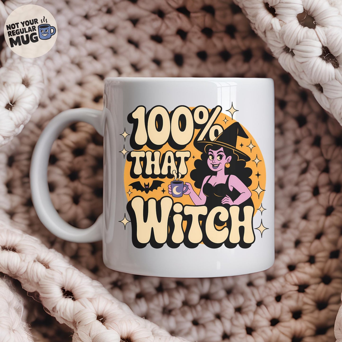 100% That Witch Halloween Mug