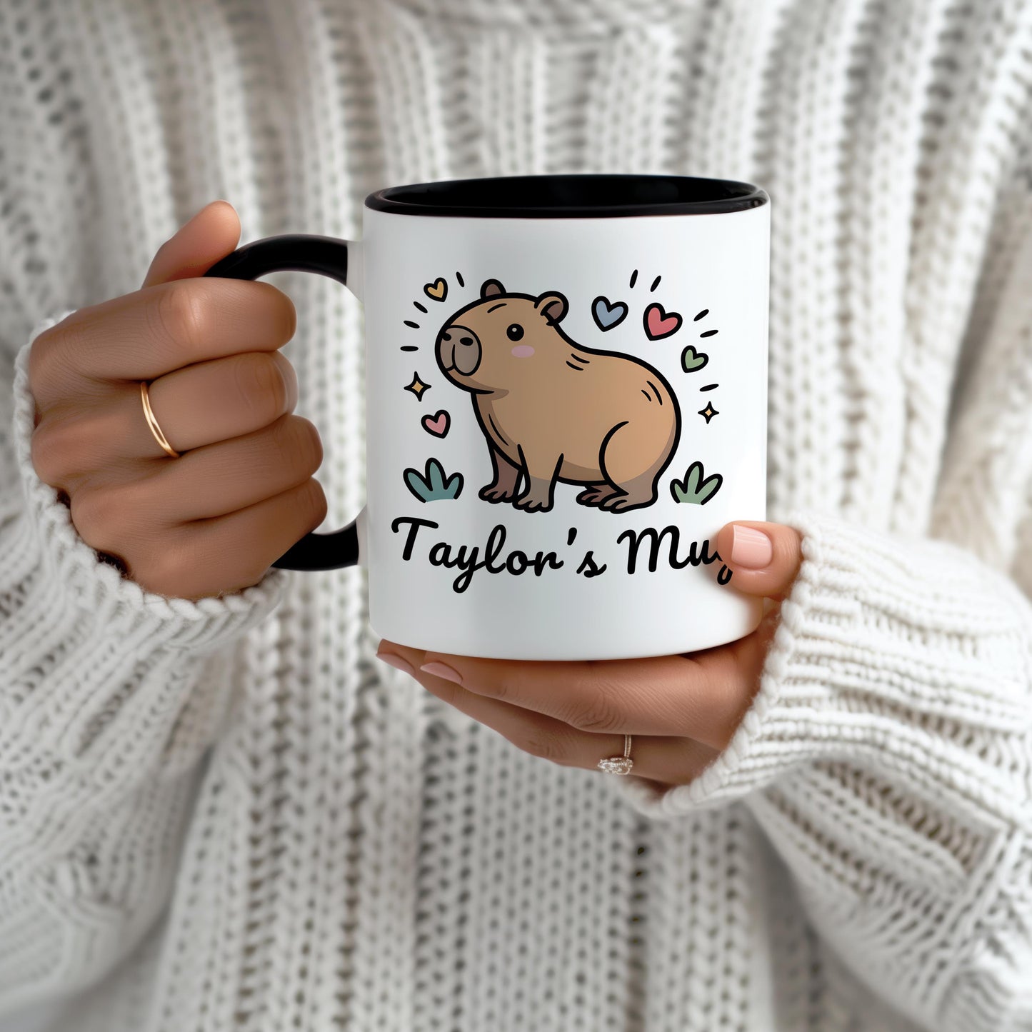 Custom Capybara Mug